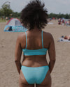 BASERANGE SOFT soft series collection bamboo fiber bamboo cotton bra underwear without rims France BAS-BRSO-BL-SP25-LSS turquoise